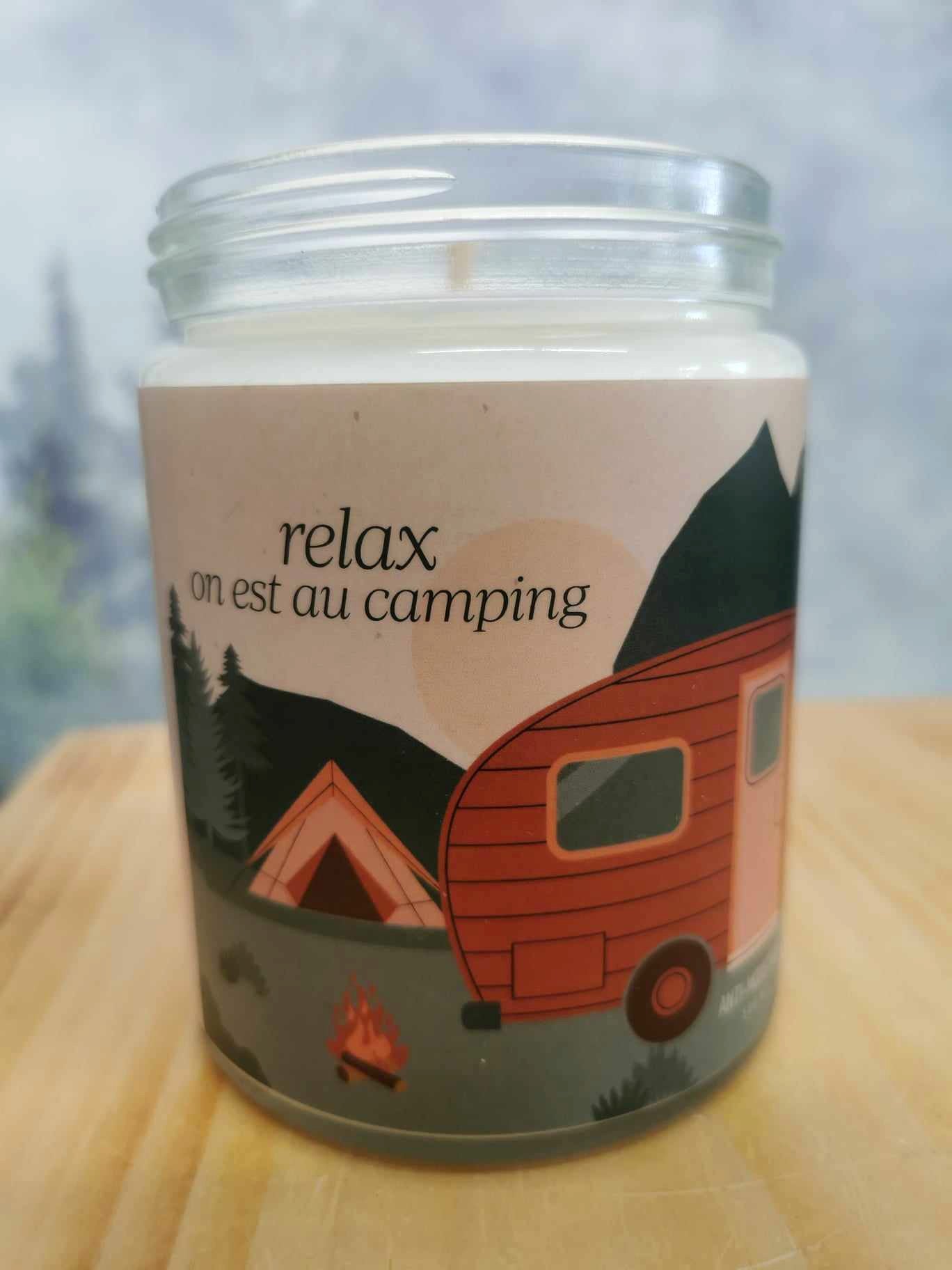 Bougie d'extérieur - Chasse-moustiques - Camping - 540ml